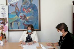Acción Social Alicante respalda con la firma de cuatro convenios a las asociaciones que dan su apoyo a las personas vulnerable