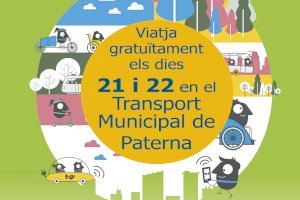 Paterna se suma a la Semana Europea de la Movilidad con transporte municipal gratuito los días 21 y 22 de septiembre