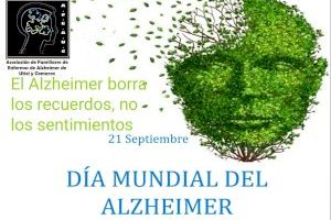 El Ayuntamiento de Utiel se ilumina de verde en el Día Mundial del Alzheimer