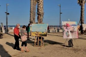 Alboraya celebra el VII concurso de pintura 'Pinta al Carrer'