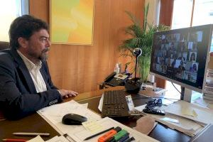 El alcalde de Alicante pide al Gobierno diálogo y soluciones para disponer de recursos para afrontar la segunda ola de la pandemia