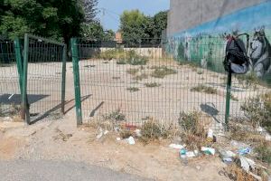 Compromís per Vila-real denuncia la insalubridad y el abandono en el mantenimiento y la limpieza de la zona del Pou d’Amorós