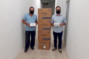 El Gobierno de España entrega 8.000 mascarillas al Ayuntamiento de la Vila