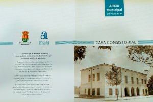 L’Ajuntament de Mutxamel edita fullets divulgatius dels documents que es troben a la secció local de l’Arxiu Municipal amb la col·laboració de la Diputació d’Alacant