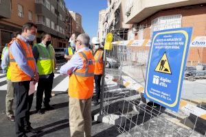 El nuevo colector de aguas pluviales de Altabix evitará las inundaciones en el barrio