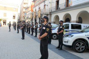 Nules recuerda en el día de San Miguel la labor realizada por la Policía Local y Protección Civil en la pandemia