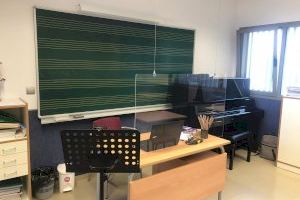 El Conservatorio Profesional de Llíria arranca el curso con las instalaciones adaptadas al Covid-19