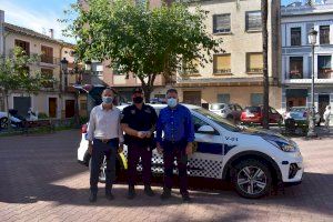 L’Ajuntament de l’Alcúdia de Crespins adquireix un nou cotxe híbrid per a la Policia Local