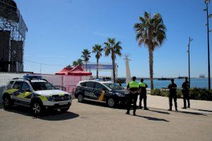 La Policía Nacional detiene a dos personas infraganti cuando intentaba robar en un conocido local de ocio del puerto de Alicante
