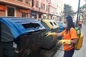 El Ayuntamiento de València reorganiza los equipos de desinfección en función de la incidencia de la COVID-19 detectada en los análisis de aguas residuales