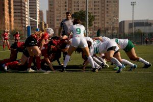 El Rugby Club Valencia se prepara para la final de la liga territorial femenina 19/20
