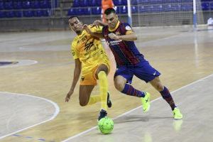 El Peñíscola Globeenergy asalta el Palau Blaugrana en su debut liguero (3-4)