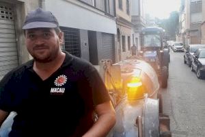 Betxí reprén les desinfeccions de places i carrers en la lluita contra la COVID-19