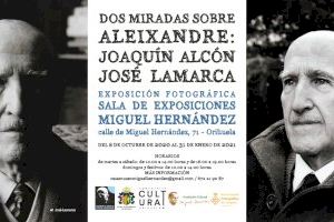 El  jueves se inaugurará una exposición fotográfica sobre Vicente Aleixandre en la sala del Rincón Hernandiano