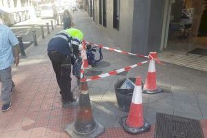 Alicante acomete la reparación de aceras, bordillos y baldosas con un plan integral para arreglar y poner a punto el mantenimiento de las calles