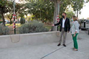 Benicàssim inicia la instal·lació del clos del parc Baix Maestrat