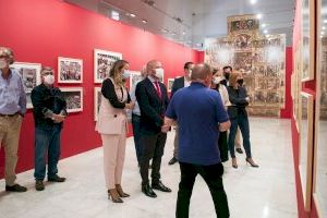 La Diputació expone la historia del 9 d’Octubre con una reproducción de la obra maestra del gótico valenciano