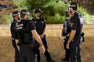 Alacant fa balanç policial del pont: 225 denúncies, dissolts 30 botellons i clausurades 64 festes en habitatges