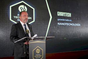 La empresa valenciana GrafeTECH, Premio Nacional de Tecnología 2020