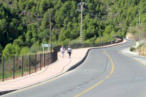 El passeig entre la Vall d'Uixó i Alfondeguilla ja està finalitzat