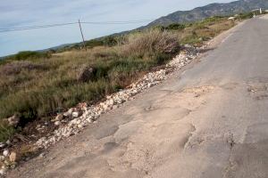 El PSPV-PSOE de Alcalà de Xivert-Alcossebre propone asfaltar los caminos principales de Capicorb