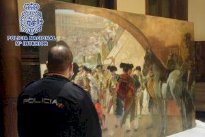Recuperat a Brussel·les un quadre de Joaquín Sorolla valorat en tres milions d'euros