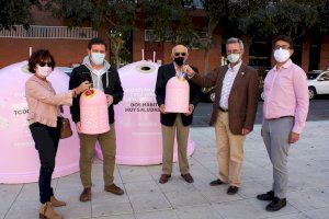 Castelló lanza ‘Recicla Vidrio por ellas’ con motivo del Día Mundial contra el Cáncer de Mama