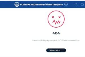 Ciudadanos advierte de deficiencias en apartados de la web de Benidorm de los Fondos FEDER