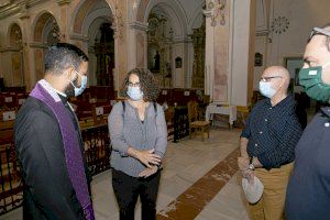 Gandia prepara un projecte de visita museològica a l’església de l’antic convent de Sant Roc