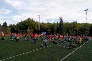 El Ayuntamiento de Almenara fomenta el deporte seguro con una máster-class de ciclo indoor