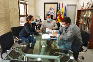 El Ayuntamiento de Aspe firma el convenio con la Asociación de Comerciantes y Afines