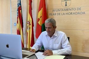 El alcalde de Pilar de la Horadada reclama en Las Cortes Valencianas la construcción de una segunda rambla.
