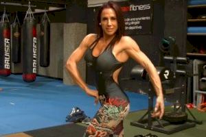L’Eliana homenajea a la campeona europea de fitness Lourdes Iñurria