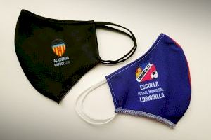 La Escuela de Fútbol Municipal de Loriguilla repartirá cobertores faciales comunitarios a todos sus integrantes