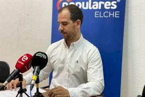 El PP de Elche "solicita la reprobación de Carlos González por vulnerar los derechos de la oposición"