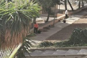 Compromís: "El vecindario de Mas del Rosari se ve obligado a limpiar las calles del barrio"