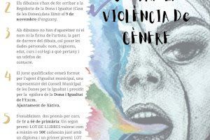 L’Ajuntament de Xàtiva convoca els XIV concursos de cartell i de dibuix amb motiu del 25 de novembre