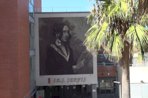 Ada Lovelace, la primera programadora de la historia, protagonista de un nuevo mural del proyecto Mujeres de Ciencia de la UPV y Las Naves
