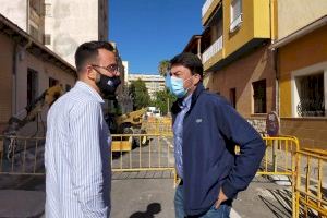 El Ayuntamiento de Alicante pone en marcha las obras de reurbanización de las calles del centro tradicional del barrio de San Gabriel