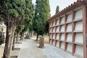 Les Coves de Vinromà adecua el cementerio de cara a la festividad Todos los Santos