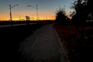Folgado demana que s'il·lumine la ruta saludable entre Torrent i Picanya a l'haver un tram de 400m sense llum a les vesprades