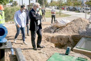 El nuevo pozo de riego de la Fonteta-En Corts estará operativo antes de finales de año y permitirá cuadruplicar la aportación de agua de riego
