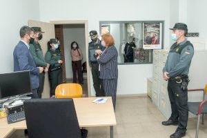 El cuartel de la Guardia Civil de Almussafes inaugura su oficina VioGén