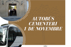 Desde la Concejalía de Cementerio de Crevillent se informa del autobús para el próximo día 1 de noviembre