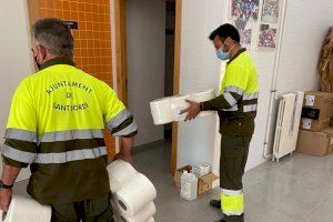 L ´Ajuntament de Sant Jordi proveeix de material sanitari al CEIP Lluís Tena per a millorar la seguretat dels alumnes