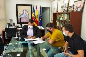 El Ayuntamiento de Aspe  firma el convenio de colaboración con la Asociación Musical La Esperanza