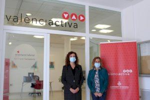 València Activa reubica y mejora sus instalaciones del centro de Barris per l'Ocupació de Marítimo