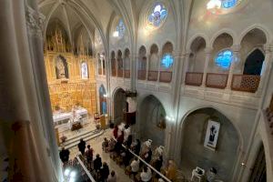 Una iglesia neogótica de Benigànim reabre al culto después de más de 50 años