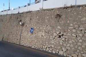Altea anuncia obras de asentamiento del margen de piedra de la Costera els Maxos