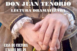 La Casa de Cultura de l’Alfàs acoge mañana una lectura teatralizada de Don Juan Tenorio